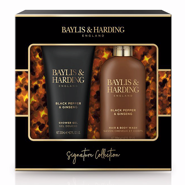 Baylis and Harding Duo péče o tělo pro muže Signature Men's Black Pepper and Ginseng