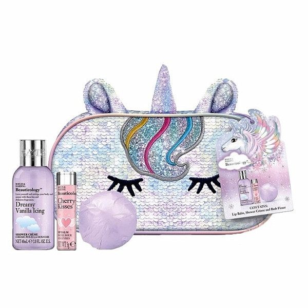 Baylis and Harding Sada péče o tělo v penálu - Beauticology Unicorn - Jednorožec