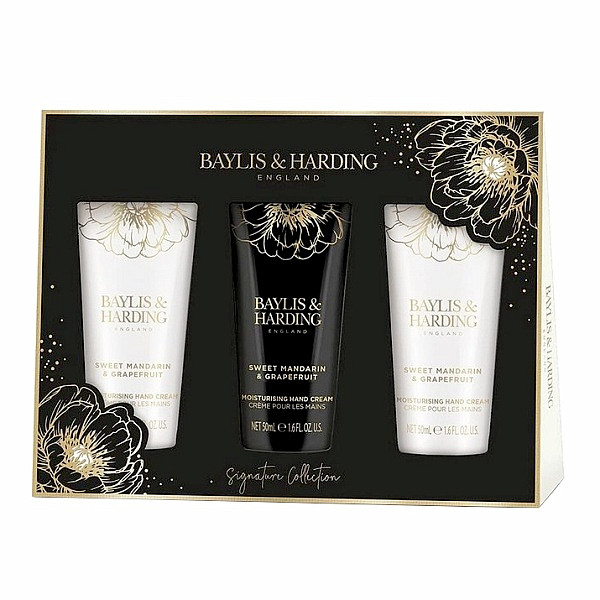 Baylis and Harding sada krémů na ruce - sladká mandarinka a grapefruit