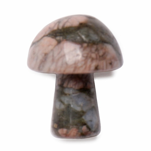 Gua sha na tvář z labradoritu Mushroom - cca 2 cm