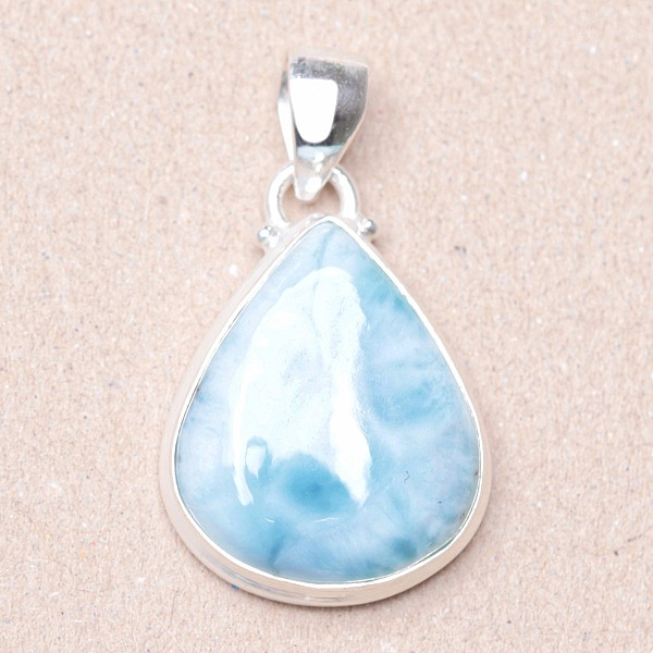 Larimar přívěsek stříbro Ag 925 24439 - 2