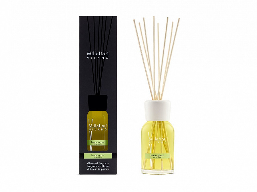 Millefiori Natural Lemon Grass aroma difuzér 250 ml - 250 ml