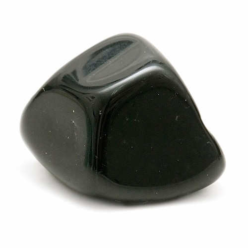 Obsidián černý tromlovaný - JUMBO - cca 5 - 6 cm