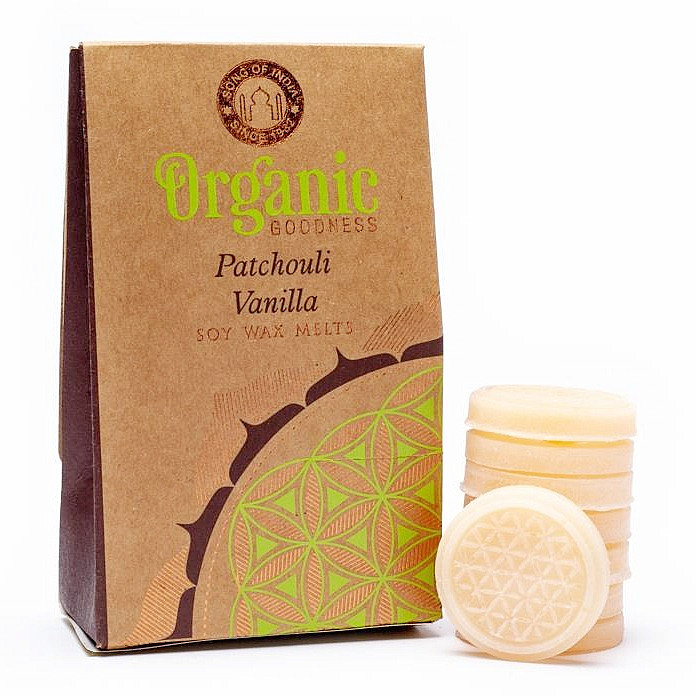 Organic Goodness Pačuli a vanilka vonný vosk 40 g - 40 g