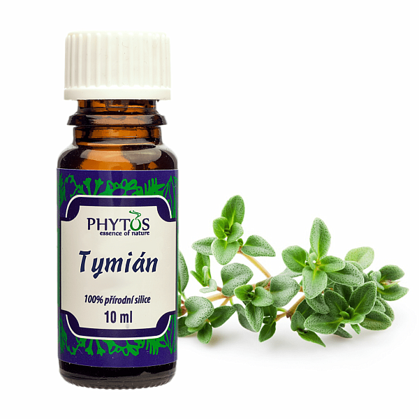 Phytos Tymián 100% esenciální olej 10 ml - 10 ml