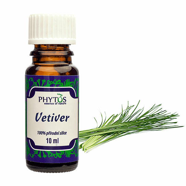 Phytos Vetiver 100% esenciální olej 10 ml - 10 ml