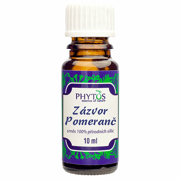 Phytos Zázvor-Pomeranč směs 100% esenciálních olejů 10 ml - 10 ml