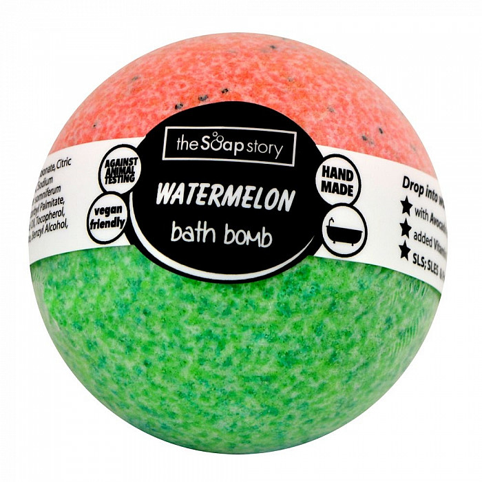 The Soap Story Watermelon šumivá bomba s vůní melounu 120 g - 120 g