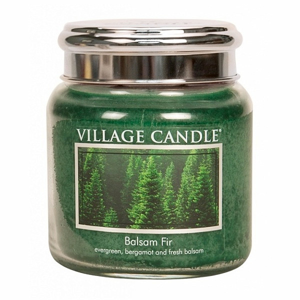 Village candle Balsam fir - Jedle vonná svíčka ve skle 390 g - cca 390 g