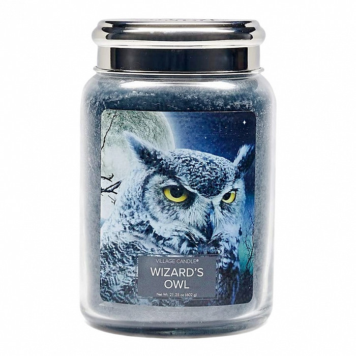 Village candle Čarodějova sova - Wizard´s Owl vonná svíčka ve skle 602 g - cca 602 g