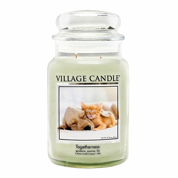 Village candle Togetherness - soudržnost vonná svíčka ve skle 602 g - cca 602 g