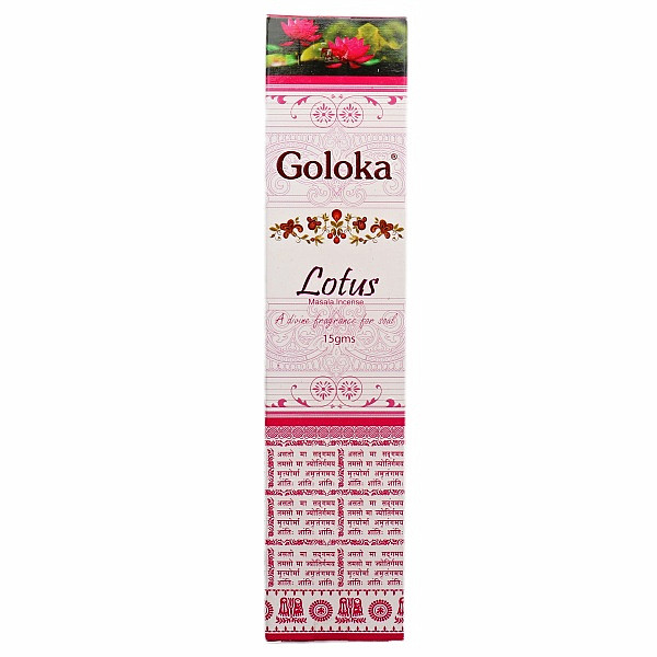 Vonné tyčinky Goloka Lotus - 15 g