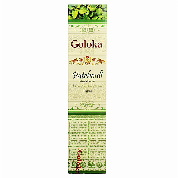 Vonné tyčinky Goloka Patchouli - 15 g