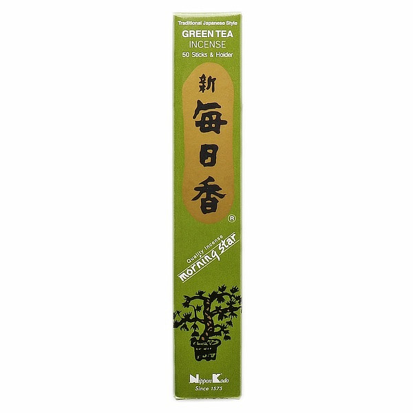 Vonné tyčinky Nippon Kodo Morning star green tea - 50 tyčinek