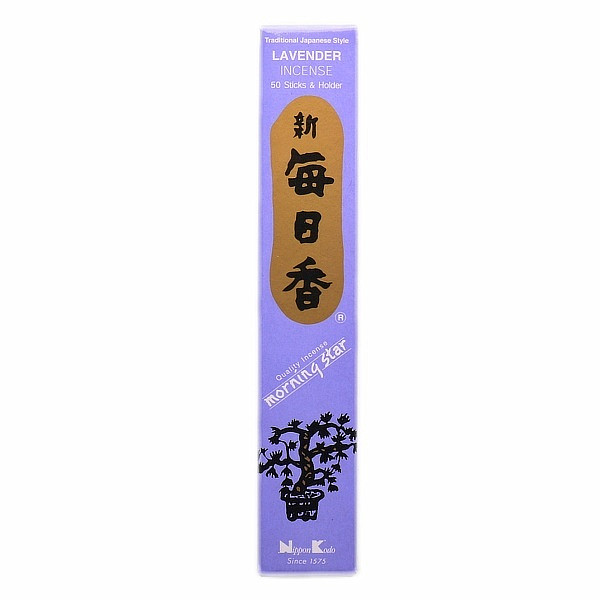 Vonné tyčinky Nippon Kodo Morning star lavender - 50 tyčinek