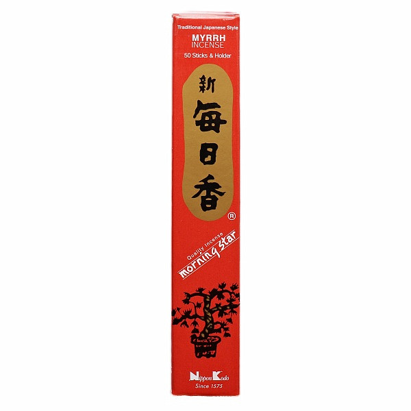 Vonné tyčinky Nippon Kodo Morning star myrrh - 50 tyčinek