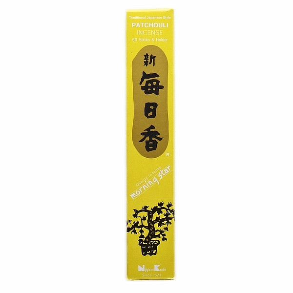 Vonné tyčinky Nippon Kodo Morning star patchouli - 50 tyčinek