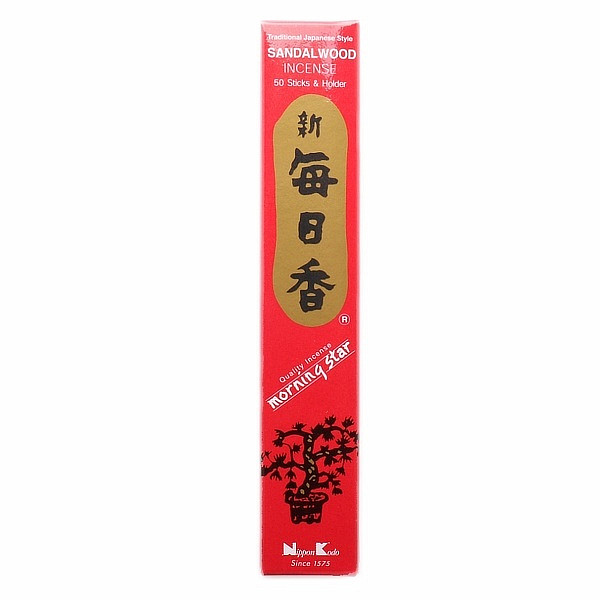 Vonné tyčinky Nippon Kodo Morning star sandalwood - 50 tyčinek