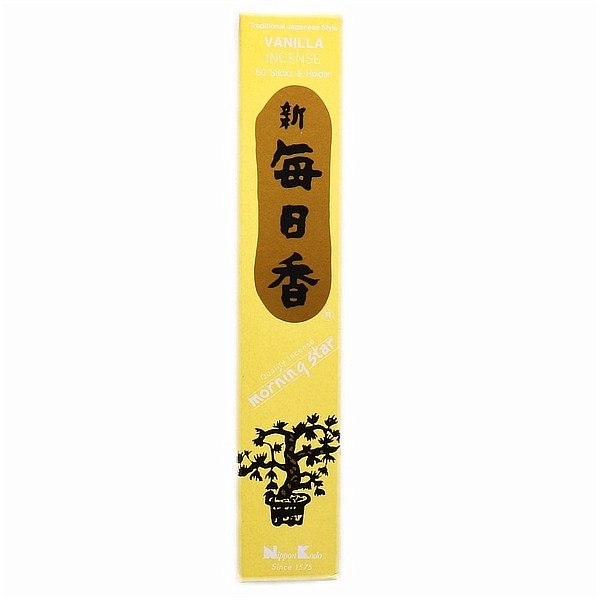 Vonné tyčinky Nippon Kodo Morning star vanilla - 50 tyčinek