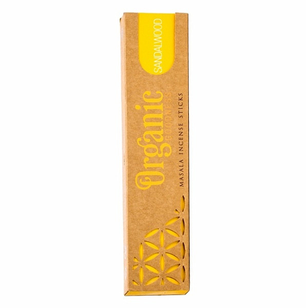 Vonné tyčinky Organic Goodness Sandalwood - 15 g