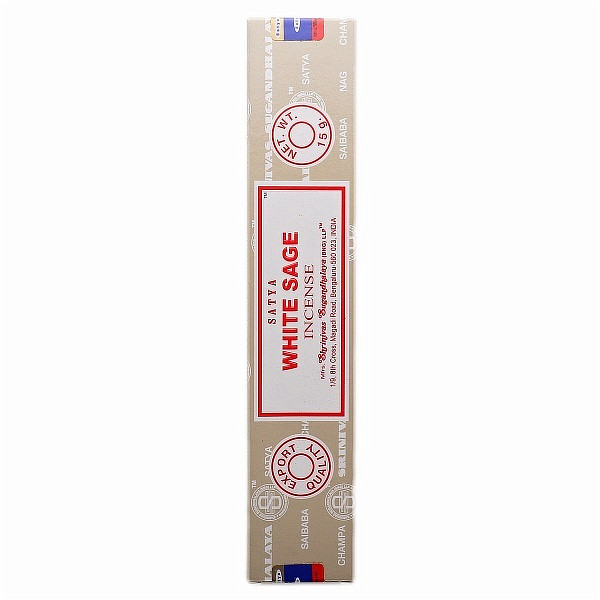 Vonné tyčinky Satya White Sage - 15 g