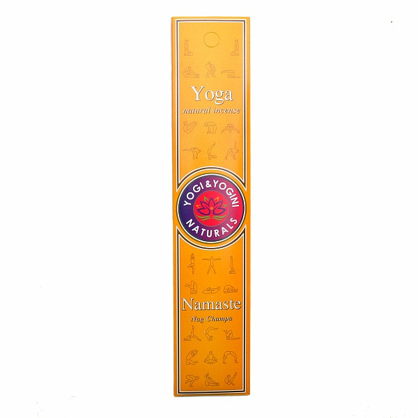 Vonné tyčinky Yoga Namaste Nag Champa - 20 g