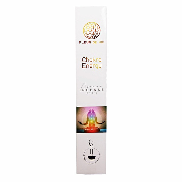 Vonné tyčinky prémiové Fleur de vie Chakra Energy - 16 g