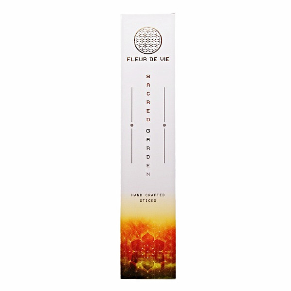 Vonné tyčinky prémiové Fleur de vie Sacred Garden - 15 g