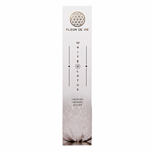 Vonné tyčinky prémiové Fleur de vie White Lotus - 15 g