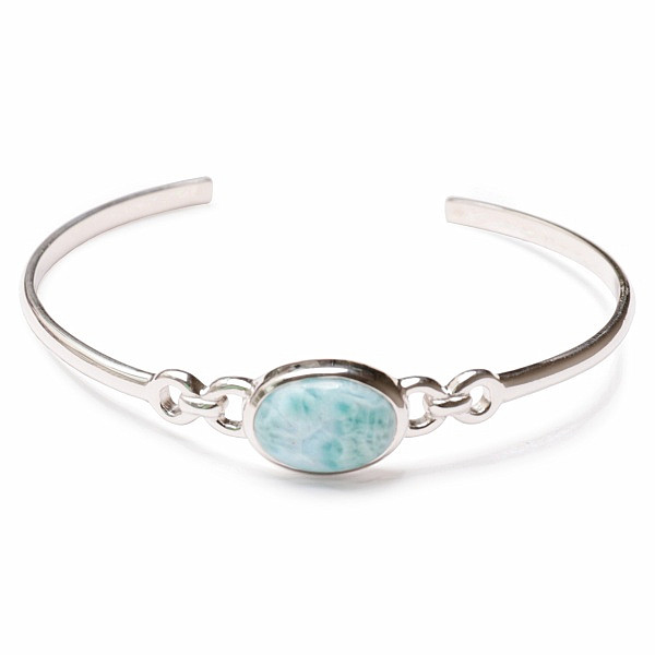 Larimar náramek stříbro LD 07 Ag 925 - 10