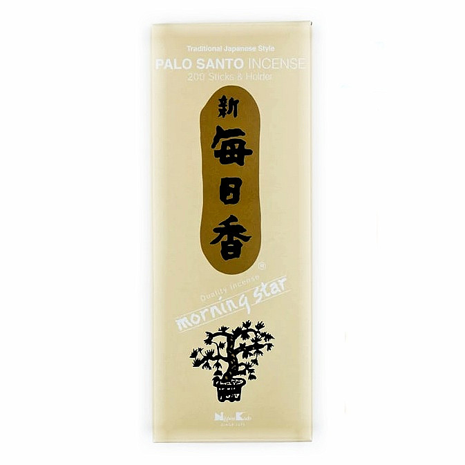 Vonné tyčinky Nippon Kodo Morning star palo santo 200 tyčinek - 200 tyčinek