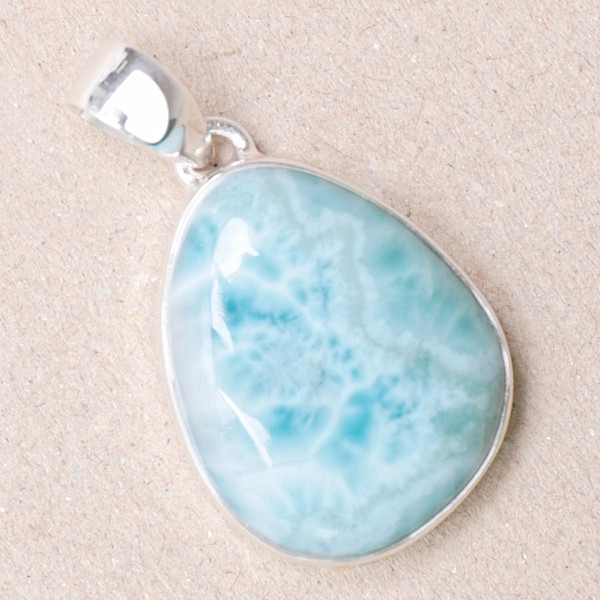 Larimar přívěsek stříbro Ag 925 P2545 - 2