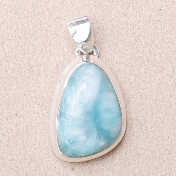 Larimar přívěsek stříbro Ag 925 P2554 - 2 cm