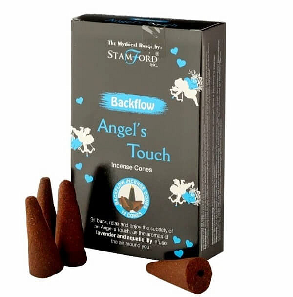 Vonné kužely Stamford pro tekoucí dým Angel's Touch - 12 ks