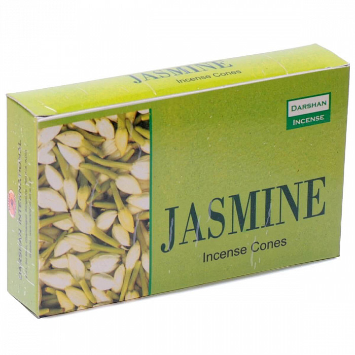 Vonné kužely Darshan Jasmine - 10 ks