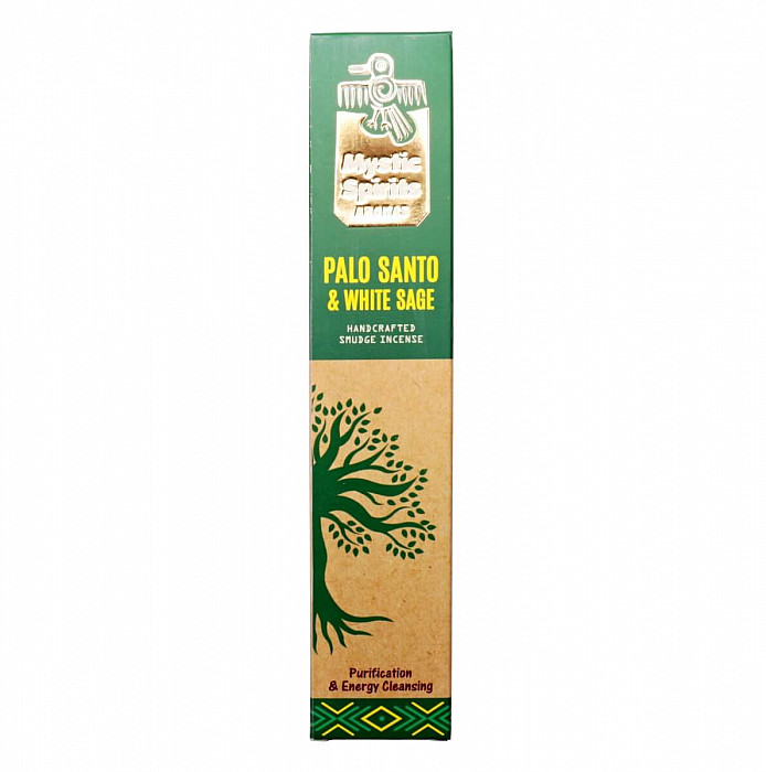 Vonné tyčinky Mystic Spirits Aromas Palo santo and White sage - 8 ks