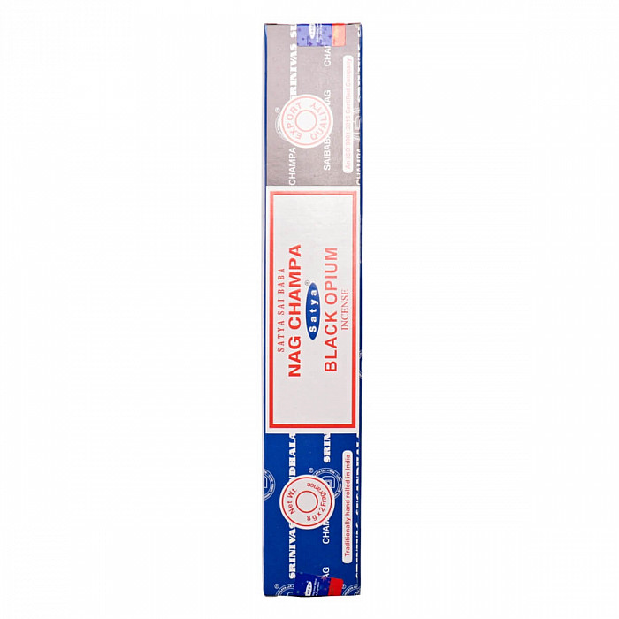 Vonné tyčinky Satya Nag Champa and Black opium - 2 x 8 g