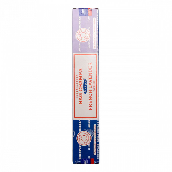 Vonné tyčinky Satya Nag Champa and French lavender - 2 x 8 g