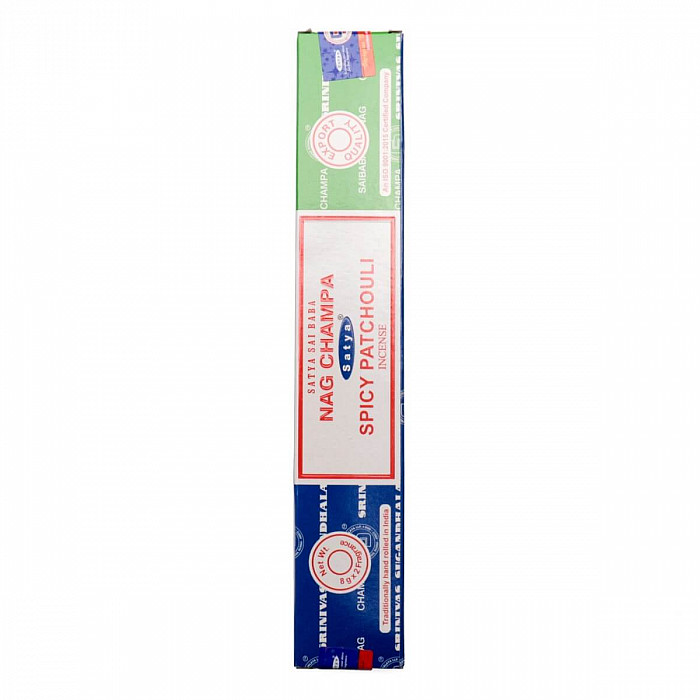 Vonné tyčinky Satya Nag Champa and Spicy patchouli - 2 x 8 g