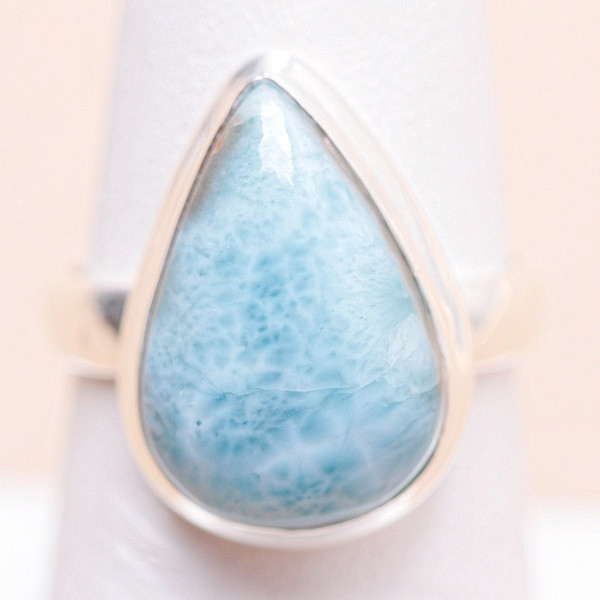 Larimar prsten stříbro Ag 925 28945 - 54 mm (US 7)