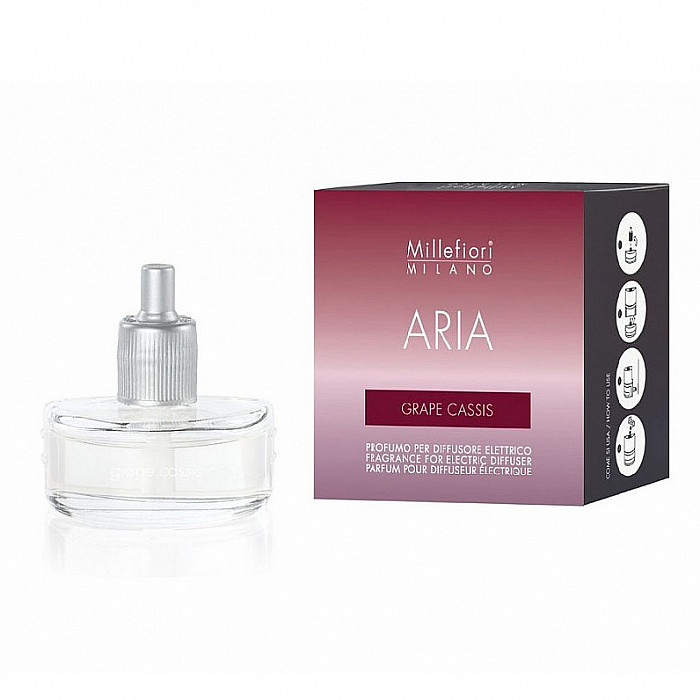 Millefiori Aria Grape Cassis náplň do elektrického difuzéru 20 ml - 20 ml