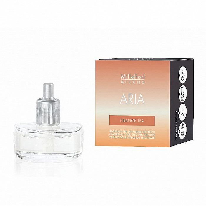 Millefiori Aria Orange Tea náplň do elektrického difuzéru 20 ml - 20 ml