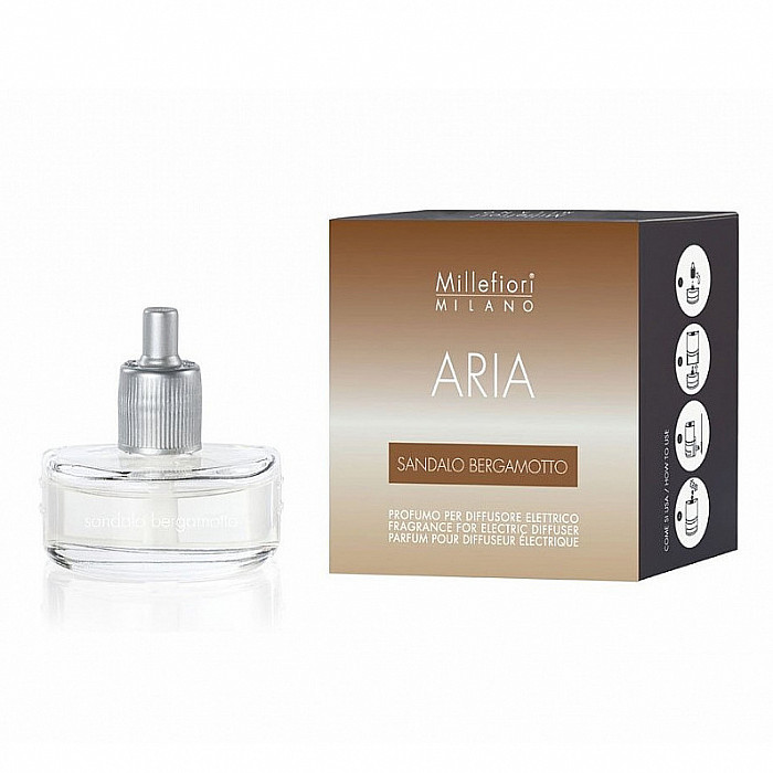 Millefiori Aria Sandalo Bergamotto náplň do elektrického difuzéru 20 ml - 20 ml