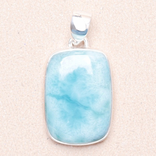 Larimar přívěsek stříbro Ag 925 LOT8 - 2