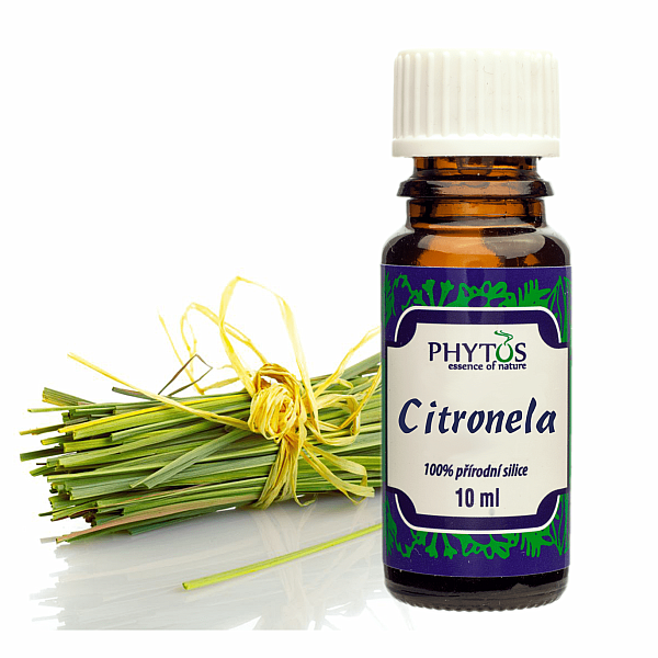 Phytos Citronella 100% esenciální olej 10 ml - 10 ml