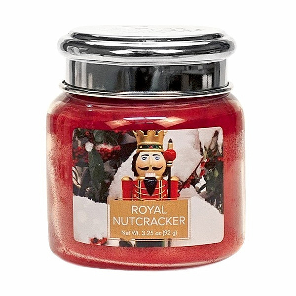 Village candle Royal nutcracker - královský louskáček vonná svíčka ve skle 92 g - cca 92 g