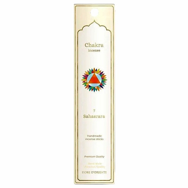 Vonné tyčinky Fiore d'Oriente Chakra Sahasrara - 20 g