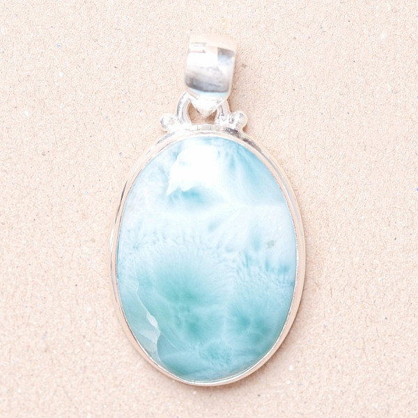 Larimar přívěsek stříbro Ag 925 60296 - 2