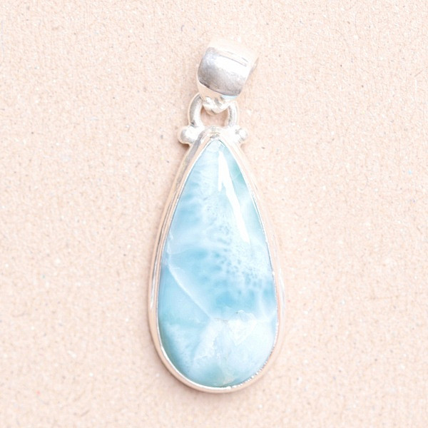 Larimar přívěsek stříbro Ag 925 60340 - 2