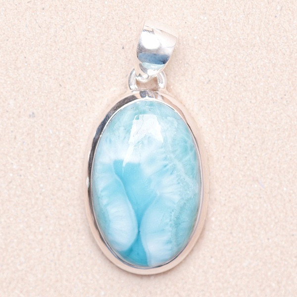 Larimar přívěsek stříbro Ag 925 LOT51 - 2